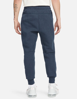 pantalón nike tech fleece hombre, azul/negro