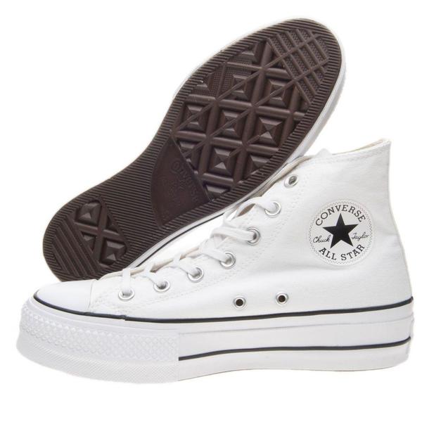 converse plataforma altas blancas baratas