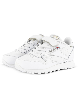 zapatilla reebok classic leather niño blanco