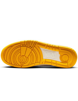 zapatilla nike  FULL FORCE LOW MEN'S blanco/amarillo