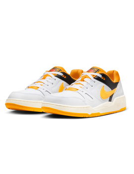 zapatilla nike  FULL FORCE LOW MEN'S blanco/amarillo