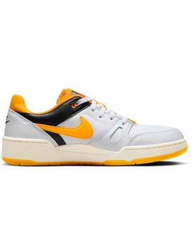 zapatilla nike  FULL FORCE LOW MEN'S blanco/amarillo