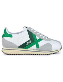 zapatilla munich hombre SAPPORO 173, blanco/verde