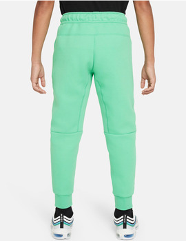 pantalón nike junior  TECH FLEECE verde