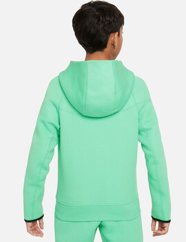 sudadera nike  verde junior SPORTSWEAR TECH FLEECE