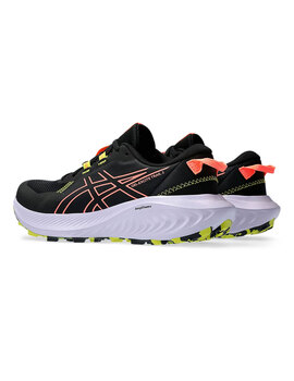zapatilla running asics GEL-EXCITE TRAIL 2, mujer, negro/coral