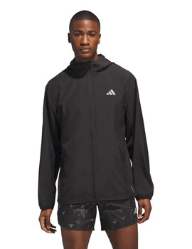 paravientos adidas, hombre RUN IT JACKET, negro