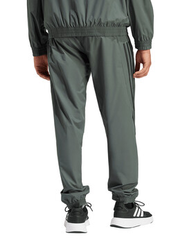 pantalón adidas hombre microfibra verde con puño