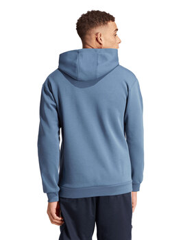 sudadera adidas con capucha hombre logo frontal, azul