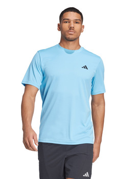 camiseta adidas técnica entrenamiento para hobre, celeste