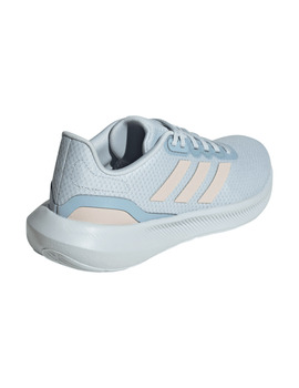 zapatilla adidas running mujer RUNFALCON 3.0, celeste/rosa