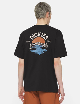 camiseta manga corta dickies BEACH, negro