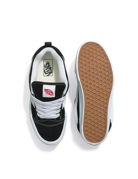 zapatilla vans plataforma KNU STACK, negro/blanco