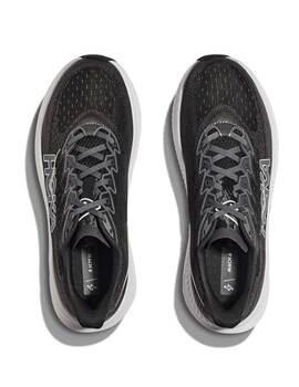 zapatilla running hombre HOKA MATCH 6, negro