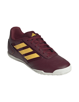 zapatilla adidas fútbol sala junior SUPER SALA 2, granate/oro