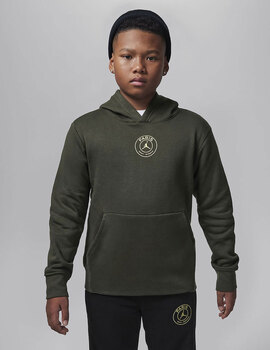 sudadera Jordan Paris Sant  Germain con capucha, verde