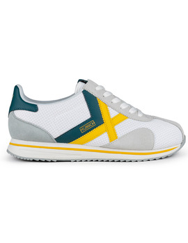 zapatilla munich hombre SAPPORO, blanco/verde