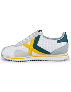 zapatilla munich hombre SAPPORO, blanco/verde