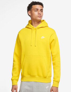 sudadera nike de capucha nike SPORTSWEAR CLUB , amarillo