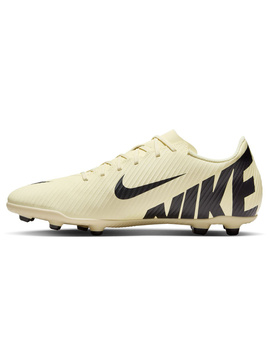 bota de fútbol hombre NIKE MERCURIAL VAPOR 15 CLUB MULTI- crema/negro