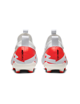 bota de fútbol nike  JR. MERCURIAL VAPOR 15 ACADEMY, blanco/rojo