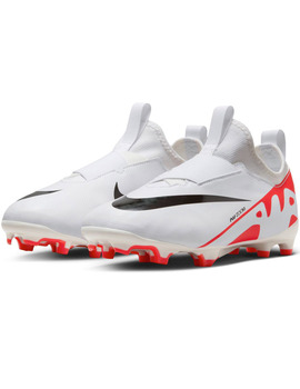 bota de fútbol nike  JR. MERCURIAL VAPOR 15 ACADEMY, blanco/rojo