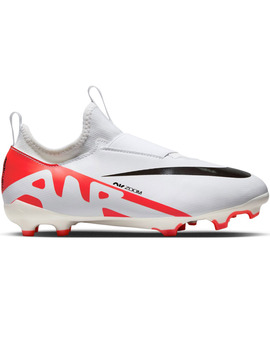 bota de fútbol nike  JR. MERCURIAL VAPOR 15 ACADEMY, blanco/rojo