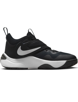 zapatilla baloncesto junior nike TEAM HUSTLE D 11 negro/blanco