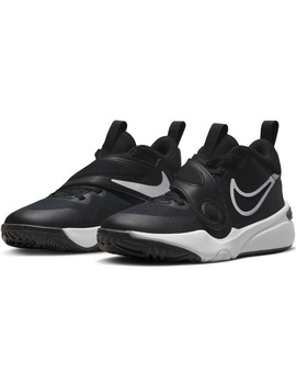 zapatilla baloncesto junior nike TEAM HUSTLE D 11 negro/blanco