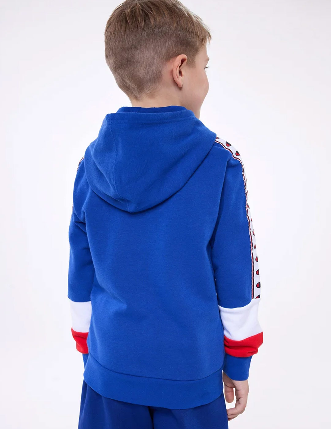 sudadera champion junior azul/rojo/blanco