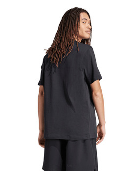 camiseta hombre adidas manga corta negro