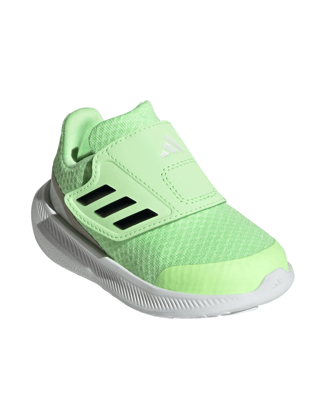 zapatillas adidas bebé con velcro RUNFALCON 3.0 verde/negro