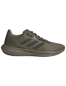 zapatilla running adidas hombre RUNFALCON 3.0, verde oliva/negro