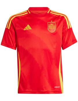 camiseta fútbol  selección junior española 2024, roja