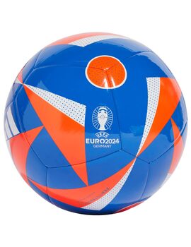 balón adidas fútbol EURO24 CLB,azul/naranja/blanco