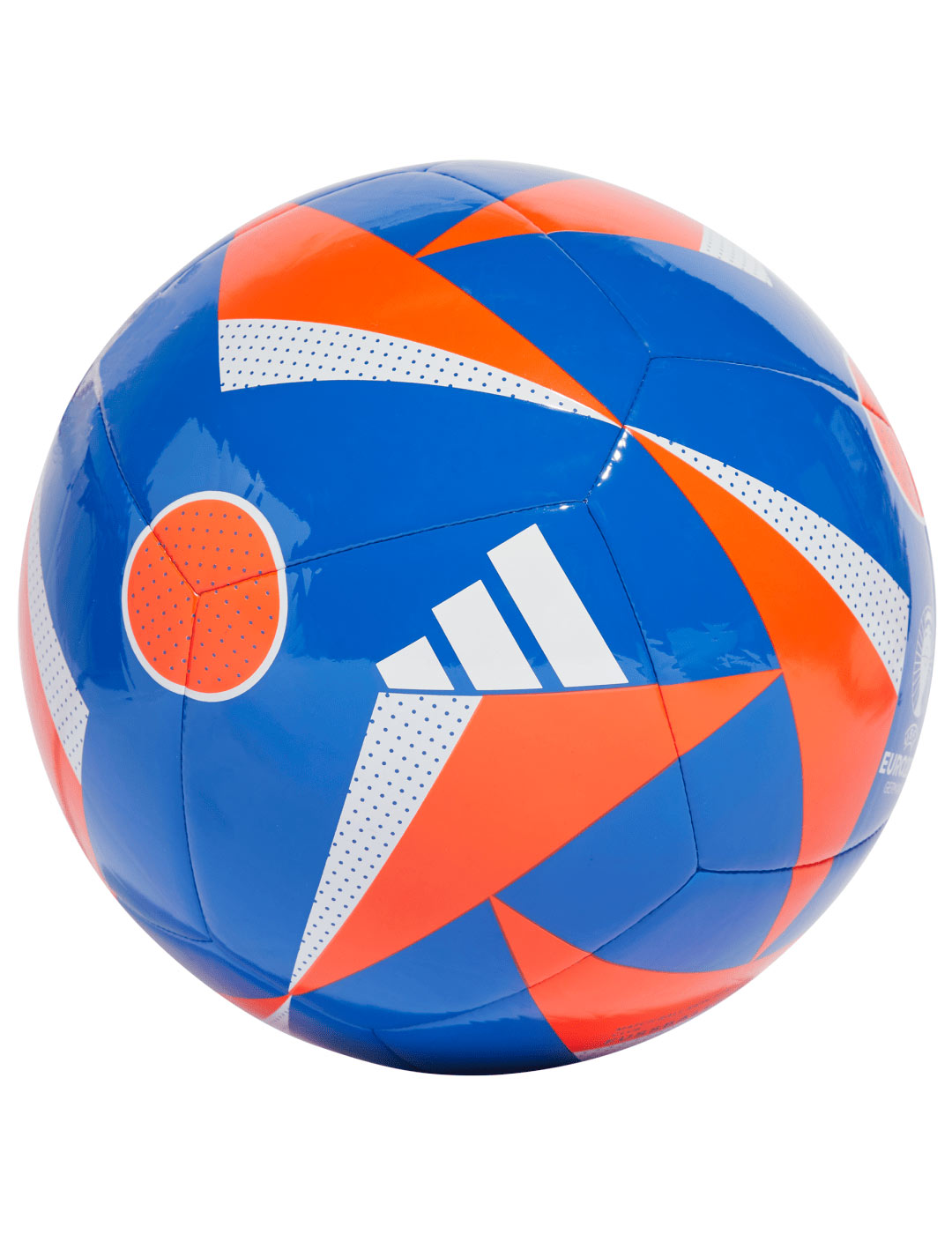 balón adidas fútbol EURO24 CLB,azul/naranja/blanco