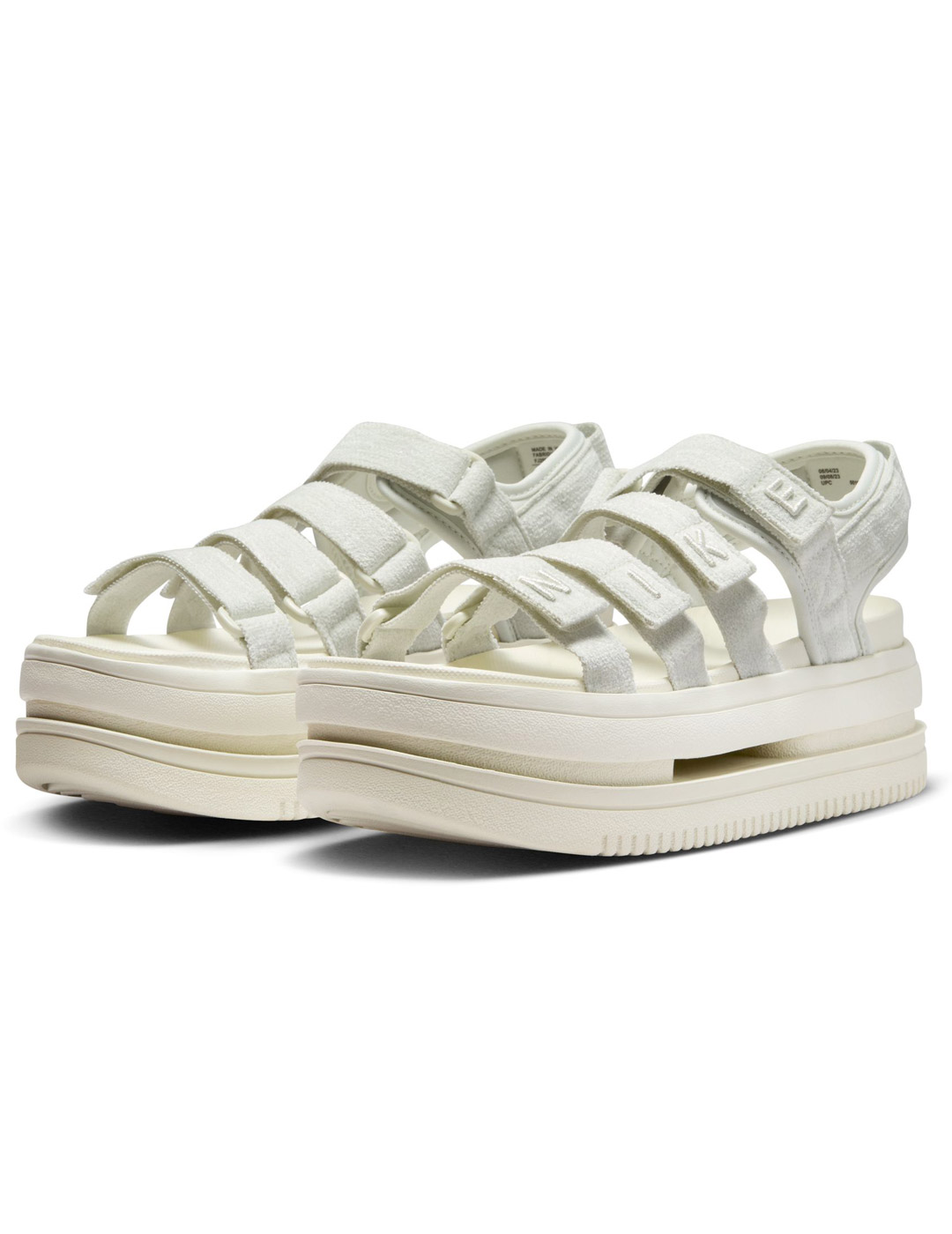 sandalia mujer  NIKE ICON CLASSIC , blanco