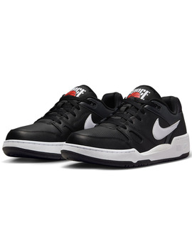 zapatilla hombre nike FULL FORCE LOW, negro/blanco/gris