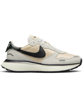 zapatilla mujer nike  PHOENIX WAFFLE, beige/negro