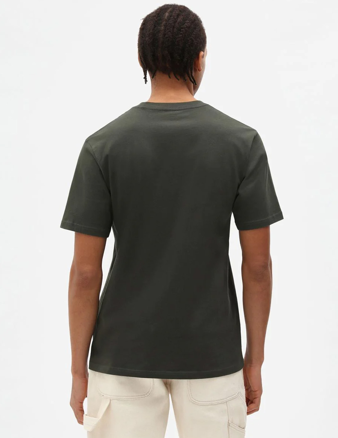 camiseta manga corta hombre dickies  MAPLETON, verde oliva