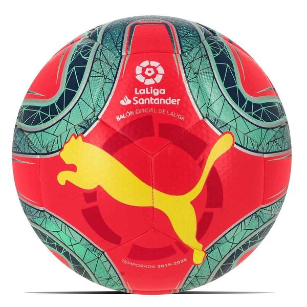 Balón Puma Orbita La Liga 1 23-24 Hybrid talla 5 blanco