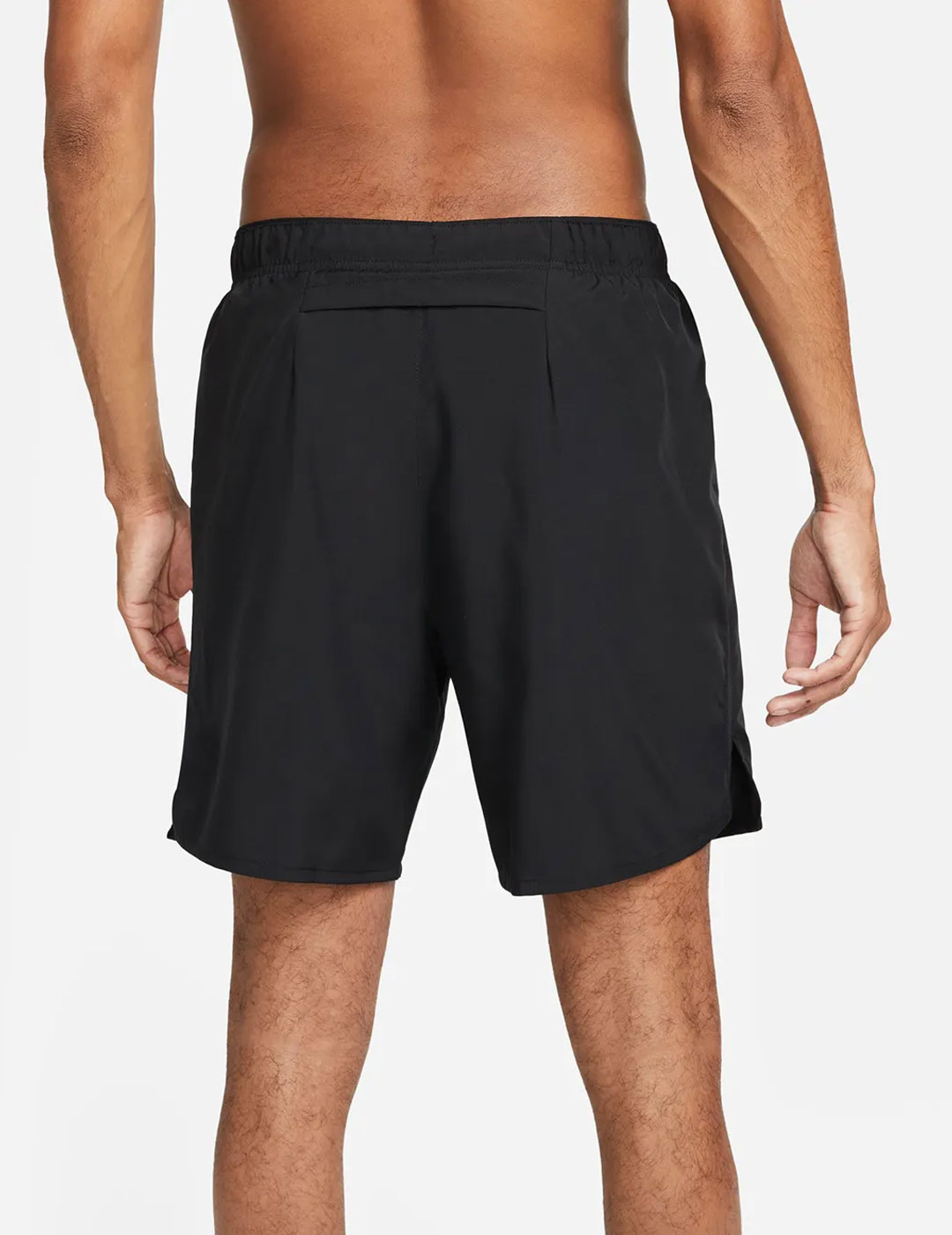 short hombre nike  CHALLENGER 7", 2 en 1, negro