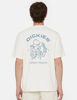 camiseta manga corta hombre dickies WAKEFIELD, blanco