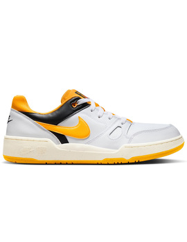 zapatilla nike  FULL FORCE LOW MEN'S blanco/amarillo