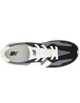 zapatilla new balance junior 327,negro