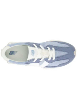 zapatilla new balance junior 327, celeste