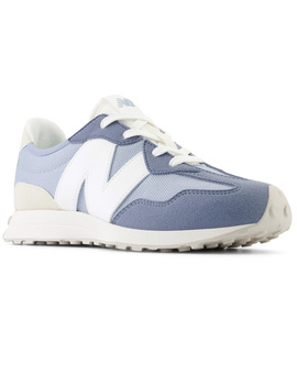 zapatilla new balance junior 327, celeste