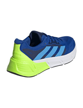 zapatilla running adidas QUESTAR 2 M, azulón/verde fluor