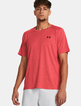 camiseta técnica under armour hombre, rojo