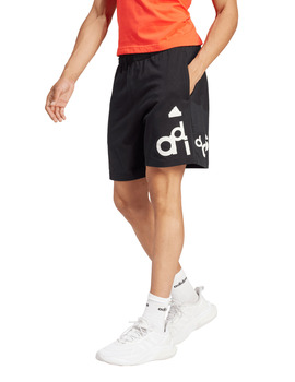 bermuda adidas hombre algodón negro